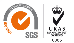 ISO 9001の認証マーク